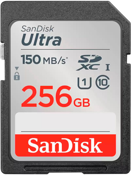 Карта пам'яті SanDisk Ultra SDXC 256GB UHS-I (SDSDUNC-256G-GN6IN)