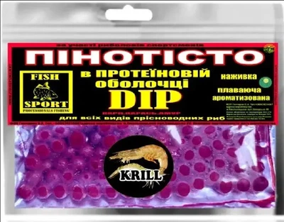 Пенотесто в дипе и протеине Fish Sport 50г Криль