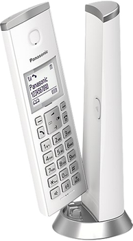 Телефон стаціонарний Panasonic KX-TGK210 PDW White