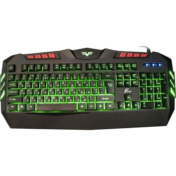 Клавіатура Frime Dragonfly Ukr Black (FLK18300)