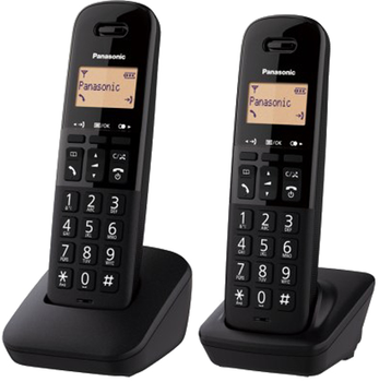 Телефон стаціонарний Panasonic KX-TGB612 Black