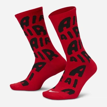 Носки женские высокие Nike U Nk Ed Ess Crw 1P 168 Cir Ar DR9719-657 34-38 University Red/White (196153828728)