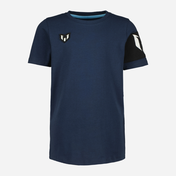 Підліткова футболка для хлопчика Messi C099KBN30007 164 см Темно-синя (8720386958192)