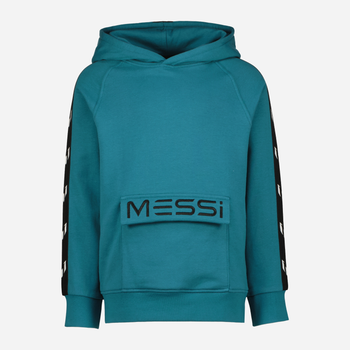 Bluza bez kaptura chłopięca Messi C107KBN34005 152 cm Turkusowa (8720834051741)