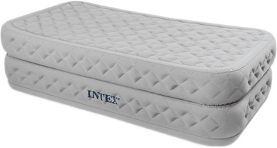 Надувная односпальная кровать Intex 64488 со встроенным насосом 191х99х51 см