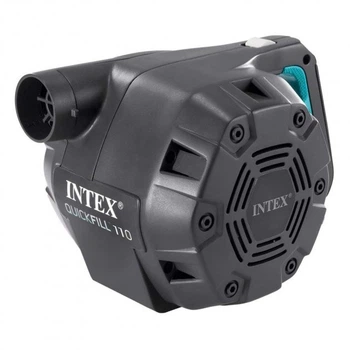 Насос электрический для надувания матрасов кроватей от сети Intex 66644