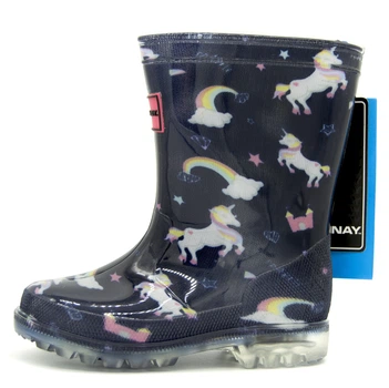 Светящиеся резиновые сапоги для девочки DONNAY Темно синий (DONNAY27 UNI d-blue (29 (18,5 cм))