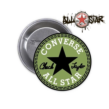Значок Converse All Star Конверс #02