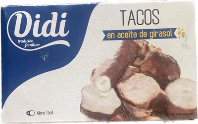 Восьминіг у соняшниковій олії Didi Tacos en aceite de girasol 111 гр