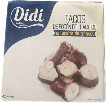 Восьминіг в Соняшниковій олії Діді Tacos de Poton Del Pacifico en aceite de Girasol Didi 266 гр