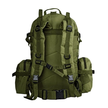 Рюкзак тактичний +3 підсумка AOKALI Outdoor B08 Green армійська спецсумка