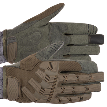 Перчатки тактические с закрытыми пальцами Military Rangers BC-9875 размер: XL Цвет: Оливковый