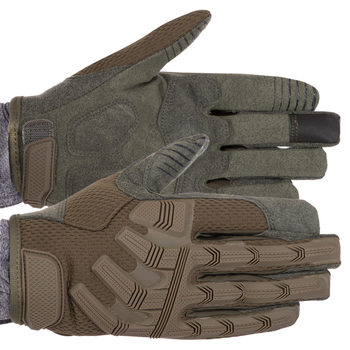 Перчатки тактические с закрытыми пальцами Military Rangers BC-9875 размер: XXL Цвет: Оливковый