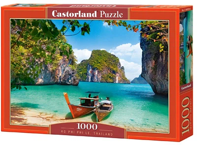 Пазли Castorland Пхі-Пхі Таїланд 1000 елементів (5904438104154)