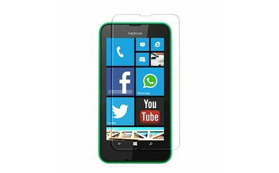 Закаленное защитное стекло на Nokia 530 / Без рамки / Прозрачное