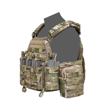 Плитоноска з підсумками Warrior Assault Systems DCS DA 5.56MM CARRIER MULTICAM