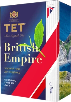 Чай ТЕТ British Empire черный байховый листовой 100 г (5060207694131)