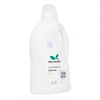 Жидкое мыло DeLaMark Свежие нотки 2 л 4820152332721