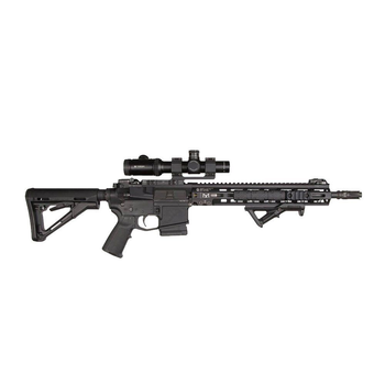 Планка Picatinny для кріплення на M-LOK алюмінієва Magpul Aluminum RIS Rail - 5 slot. Чорна. MAG581-BLK