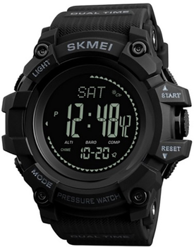 Мужские часы Skmei 1358 Black Compass