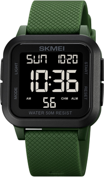 Чоловічий годинник Skmei 1894AGBK army green-black