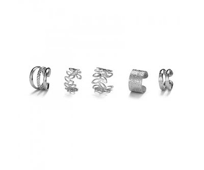Набір біжутерія сережки-кліпси-кафи з медичної сталі LATS Clip Earrings 66956-5421403 157
