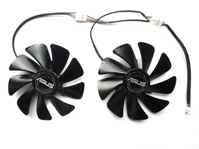 Вентилятор Everflow для видеокарты ASUS HD 6950 6970 6990 7950 T129215SU (T129025SU) комплект 2 шт (№19)
