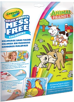 Kolorowanka Crayola Color Wonder Zwierzęta 18 stron (71662128173)