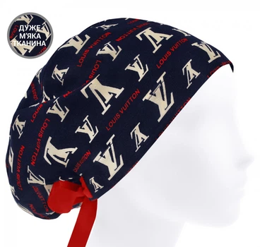 Медицинская шапочка женская HeadwearUniverse универсальная принт Фэшн