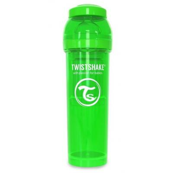 Пляшечка для годування Twistshake антиколікова 330 мл, зелена (24861)