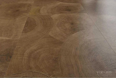 Плитка виниловая клеевая Ceramo Vinilam 61601 2,5 мм Дуб натуральный
