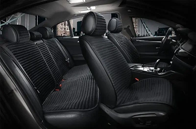 Накидки из алькантары для всего салона SWAGEN Luxury Черные