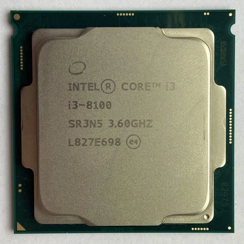 Процессор Intel Core i3-8100 3.6GHz/4 ядра/8GT/s/6MB, s1151 (BX80684I38100), Б/У