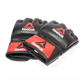 Перчатки MMA Reebok M кожаные, код: RSCB-10320RDBK