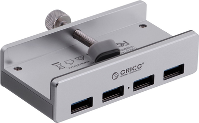 USB-хаб Orico USB-A 4хUSB-A 5GBPS (MH4PU-SV-BP)
