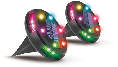 Lampa ogrodowa Activejet AJE-LARIX LED RGB 2szt (5901443120223)
