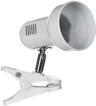 Lampa stołowa Clip-on Activejet AJE-CLIP Biały (5901443120810)