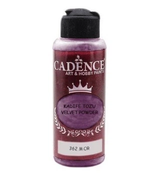 Пудра оксамитова (флок) Cadence Velvet Powder, 120 мл, Пурпурна