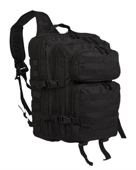 Рюкзак однолямковий MIL-TEC Assault 40 л чорний (14059202)