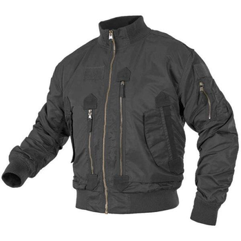 Куртка мужская демисезонная тактическая Mil-tec AVIATOR размер M черная (10404602)