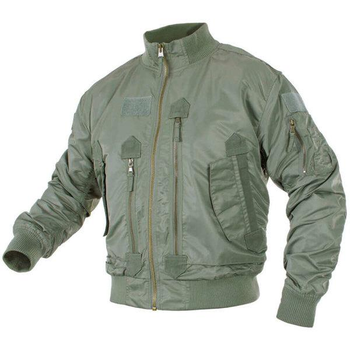 Куртка мужская демисезонная тактическая Mil-tec AVIATOR размер L оливковая (10404601)