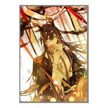 Постер плакат Чжун Ли Геншин удар Genshin Impact 42х29 см (poster_0717)