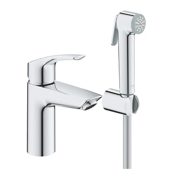 Змішувач для умивальника S-Size з гігієнічним душем Grohe Eurosmart New 23124003