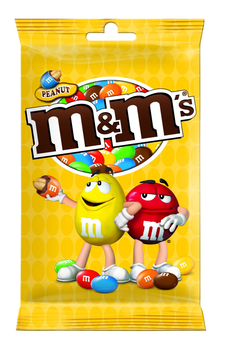 M&M Valentine Peanut Butter Bag - 268.8g