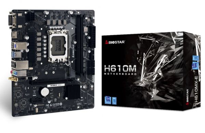 Материнская плата Biostar h610mx-e (s-1700, Intel h610)