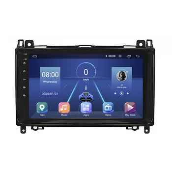 Штатная магнитола 9" Lesko для Mercedes-Benz Viano I (W639) Рестайлинг 2010-2014 Top 6/128 4G WiFi GPS