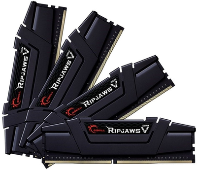 Pamięć RAM G.Skill DDR4-3600 131072MB PC4-28800 (zestaw 4x32768) Ripjaws V Black (F4-3600C18Q-128GVK)