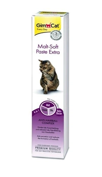 Паста Для кошек GimCat Malt-Soft Экстра для выведения шерсти 50 г (4002064407364)