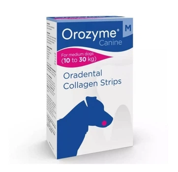 Жувальні смужки Orozyme (Орозим) для гігієни ротової порожнини собак середніх порід (M), 141 г (5055037403565)