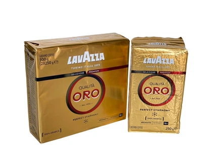 Кава мелена LAVAZZA ORO 500г (Блок 2шт по 250г)
